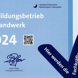 Ausbildungsbetrieb im Handwerk 2024